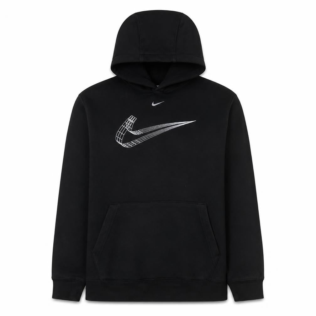 Mens UK Size L Nike Black Pullover Hoodie