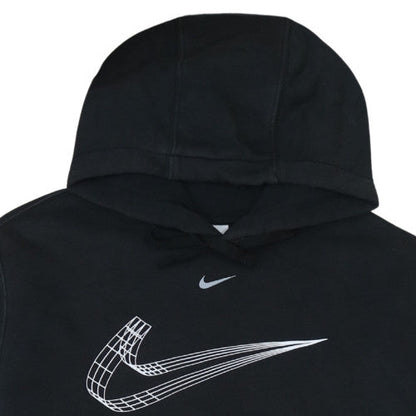 Mens UK Size L Nike Black Pullover Hoodie