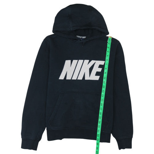Mens UK Size M Nike Black Pullover Hoodie