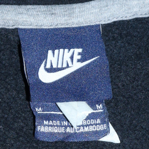 Mens UK Size M Nike Black Pullover Hoodie