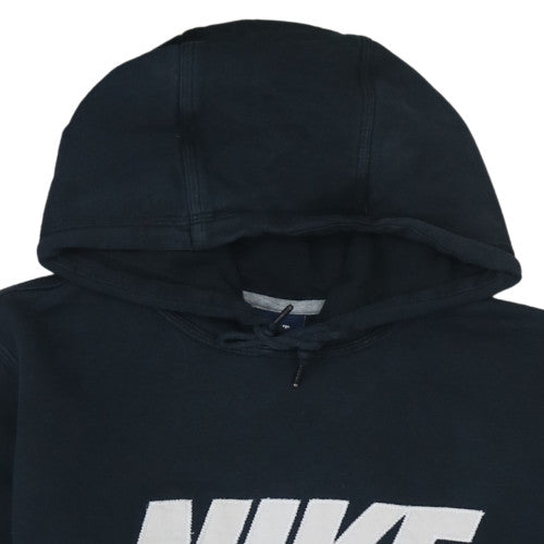 Mens UK Size M Nike Black Pullover Hoodie