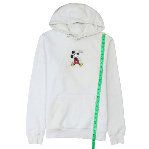 Womens UK Size M Disney White Pullover Hoodie