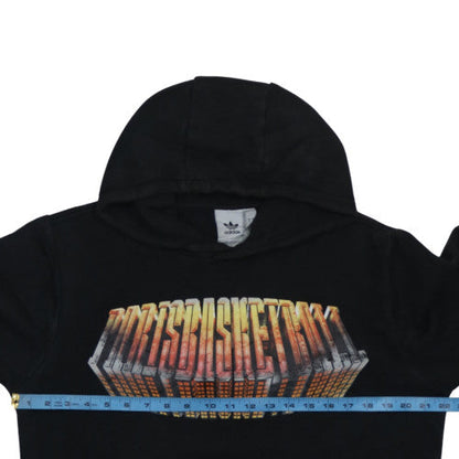 Mens UK Size M adidas Black Pullover Hoodie