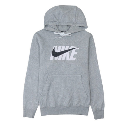 Mens UK Size S Nike Grey Pullover Hoodie