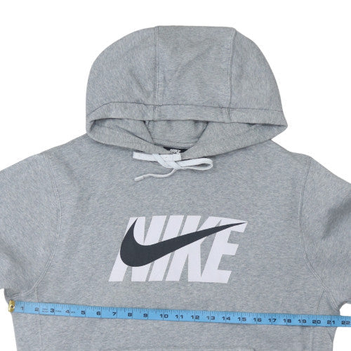 Mens UK Size S Nike Grey Pullover Hoodie