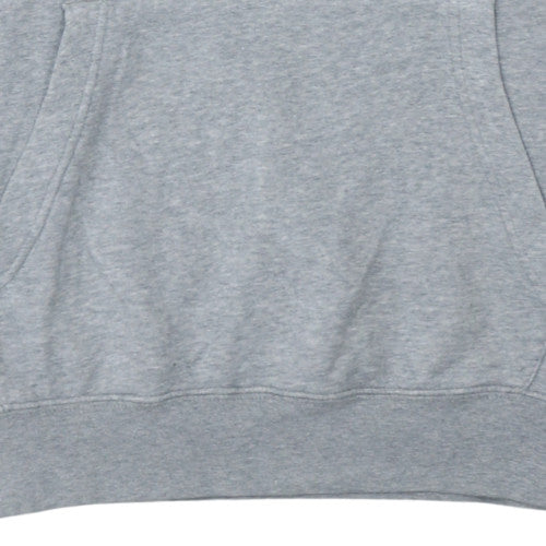 Mens UK Size S Nike Grey Pullover Hoodie