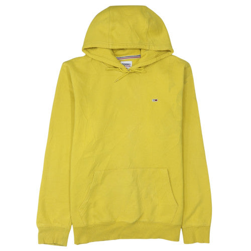 Mens UK Size XL Tommy Jeans Yellow Pullover Hoodie