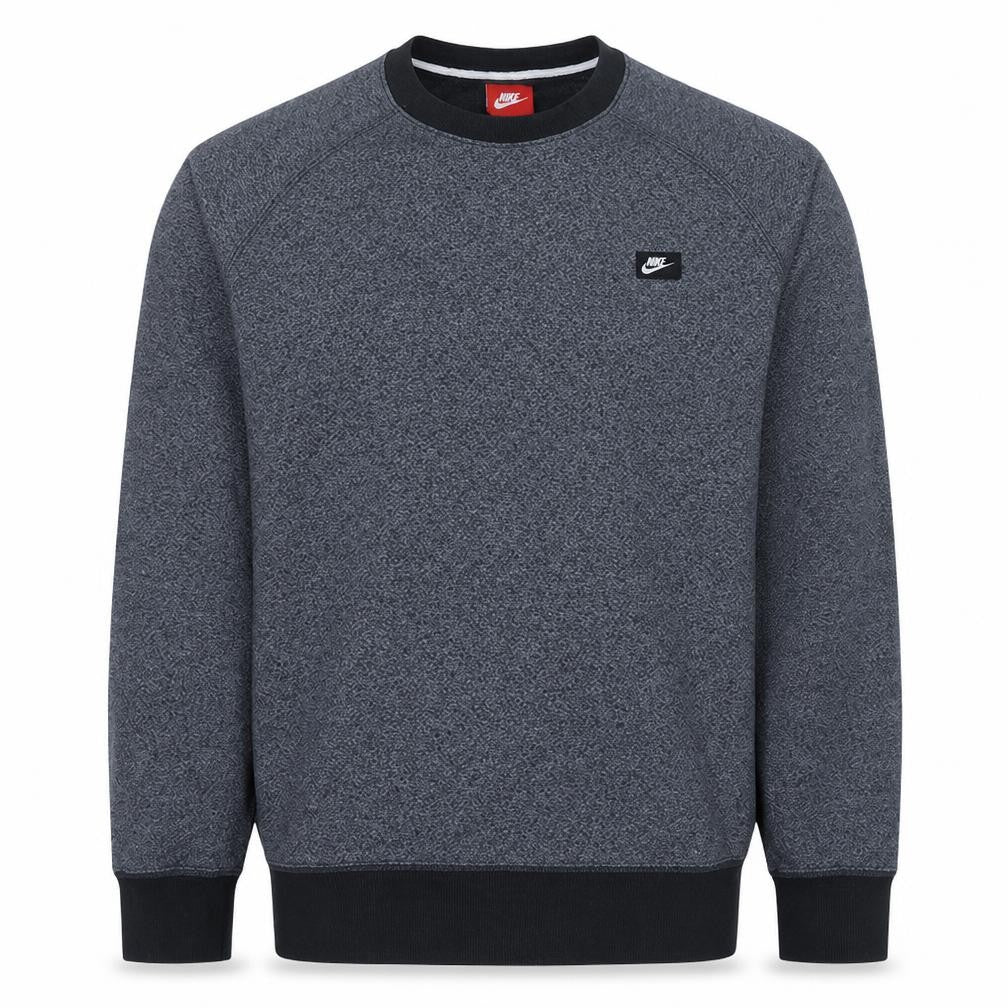 Mens UK Size L Nike Grey Pullover Sweatshirt