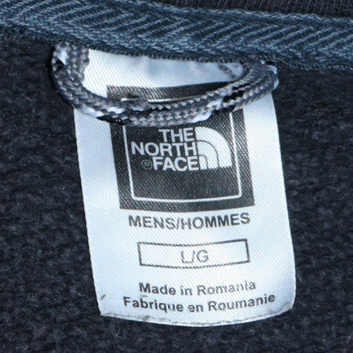 Mens UK Size L The North Face Black Pullover Hoodie