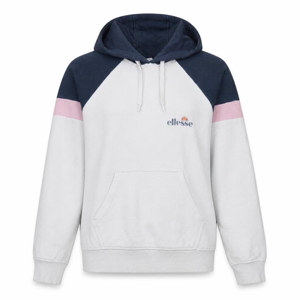 Womens UK Size 10 ellesse White Pullover Hoodie