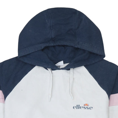 Womens UK Size 10 ellesse White Pullover Hoodie