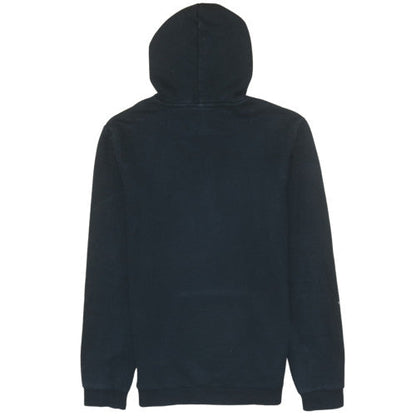 Puma Boys Black Hoodie 15-16 Years Pullover Fleece Logo Sweatshirt