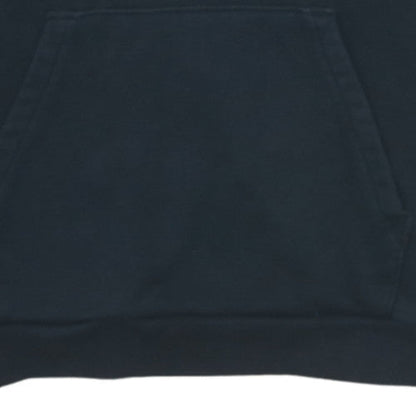 Puma Boys Black Hoodie 15-16 Years Pullover Fleece Logo Sweatshirt