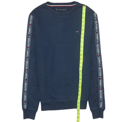 Mens UK Size S Tommy Hilfiger Blue Pullover Sweatshirt