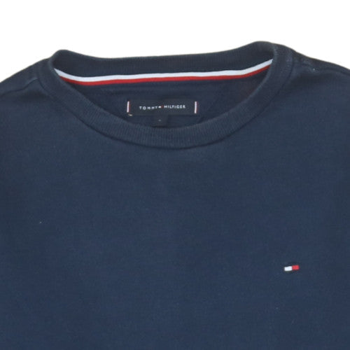 Mens UK Size S Tommy Hilfiger Blue Pullover Sweatshirt
