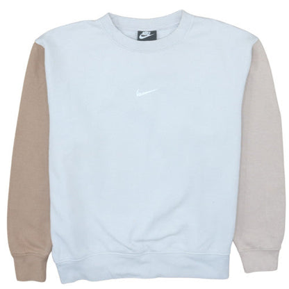 Womens UK Size M Nike Multicoloured Pullover Sweatshirt
