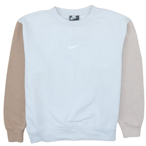 Womens UK Size M Nike Multicoloured Pullover Sweatshirt