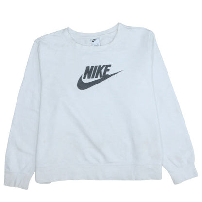Mens UK Size XL Nike White Pullover Sweatshirt