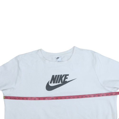Mens UK Size XL Nike White Pullover Sweatshirt