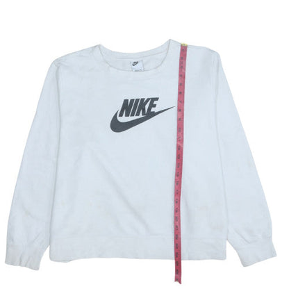 Mens UK Size XL Nike White Pullover Sweatshirt