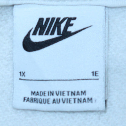 Mens UK Size XL Nike White Pullover Sweatshirt