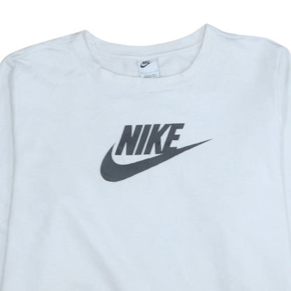 Mens UK Size XL Nike White Pullover Sweatshirt