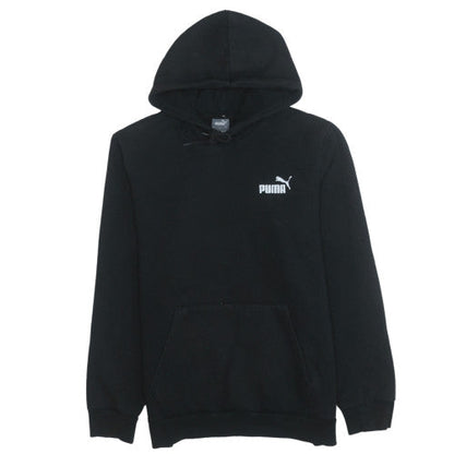 Mens UK Size M PUMA Black Pullover Hoodie