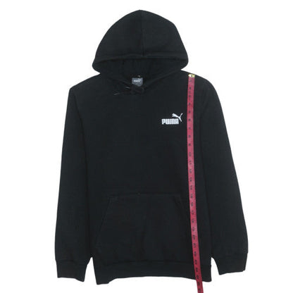 Mens UK Size M PUMA Black Pullover Hoodie