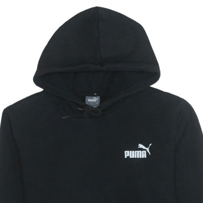 Mens UK Size M PUMA Black Pullover Hoodie
