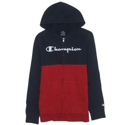 Boys UK Size 13-14 Years Champion Multicoloured Full Zip Hoodie
