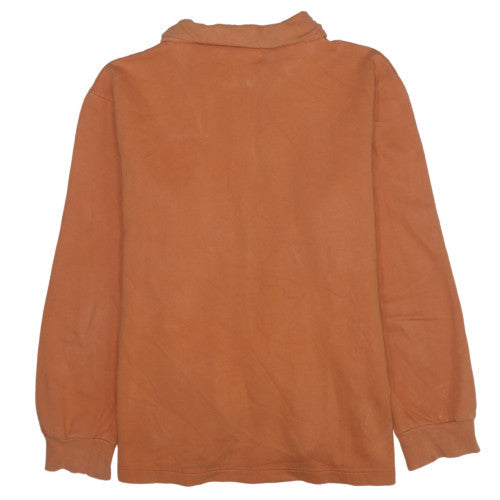 Mens UK Size M Kappa Brown Full Zip Sweatshirt
