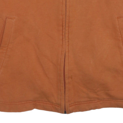 Mens UK Size M Kappa Brown Full Zip Sweatshirt