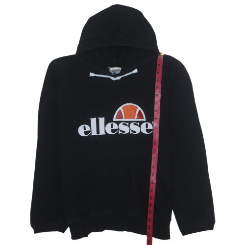 Mens UK Size L ellesse Black Pullover Hoodie