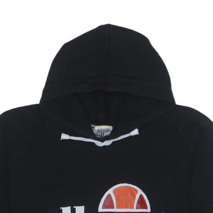 Mens UK Size L ellesse Black Pullover Hoodie
