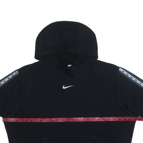 Mens UK Size L Nike Black Pullover Hoodie