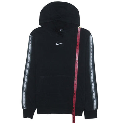 Mens UK Size L Nike Black Pullover Hoodie