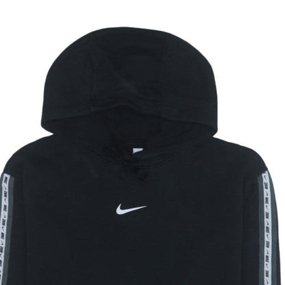 Mens UK Size L Nike Black Pullover Hoodie
