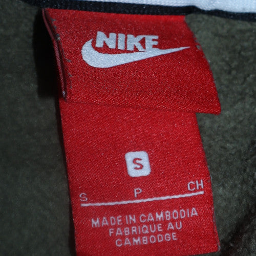 Mens UK Size S Nike Green Pullover Sweatshirt