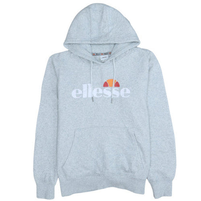 Mens UK Size L ellesse Grey Pullover Hoodie