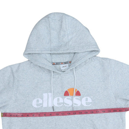 Mens UK Size L ellesse Grey Pullover Hoodie