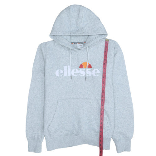 Mens UK Size L ellesse Grey Pullover Hoodie