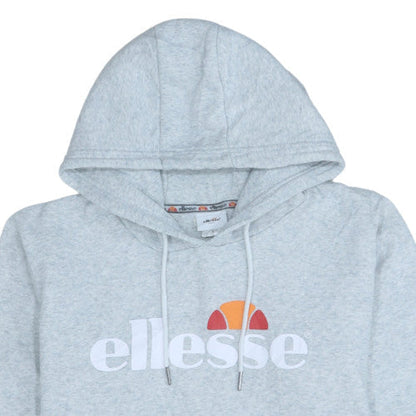 Mens UK Size L ellesse Grey Pullover Hoodie