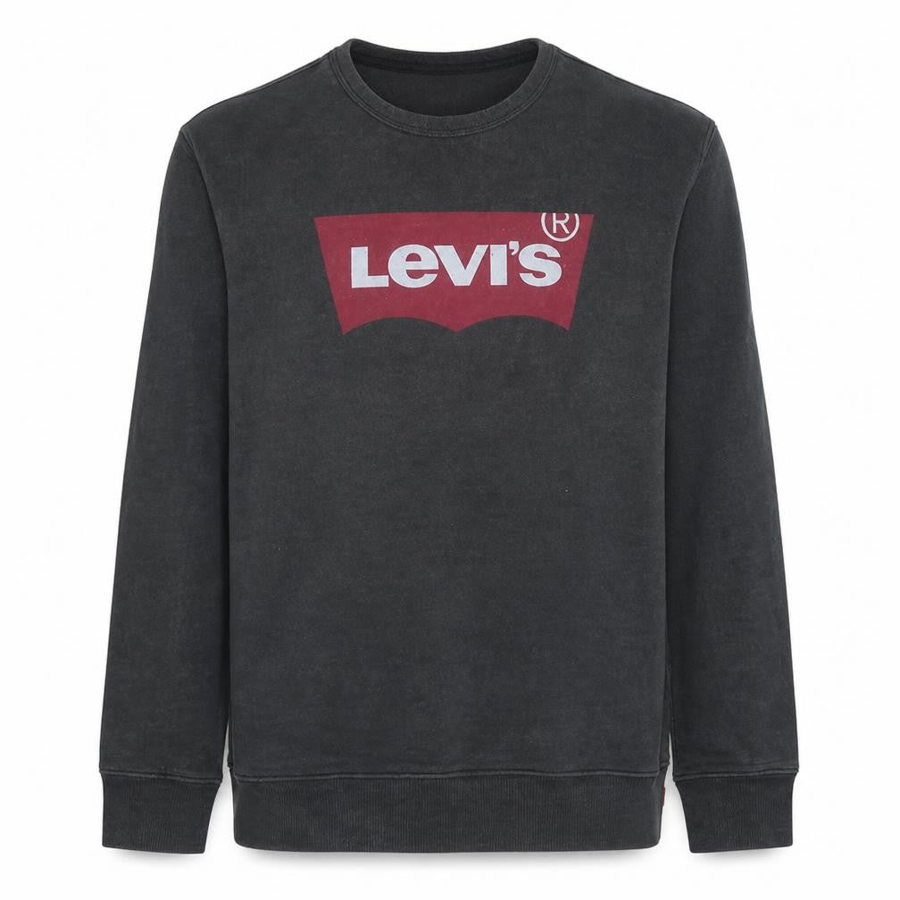 Mens UK Size M Levi's Black Pullover Sweatshirt