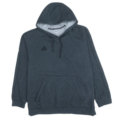 Mens UK Size 2XL adidas Grey Pullover Hoodie
