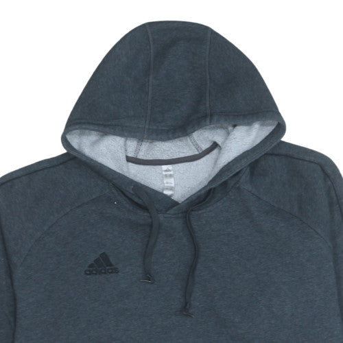Mens UK Size 2XL adidas Grey Pullover Hoodie