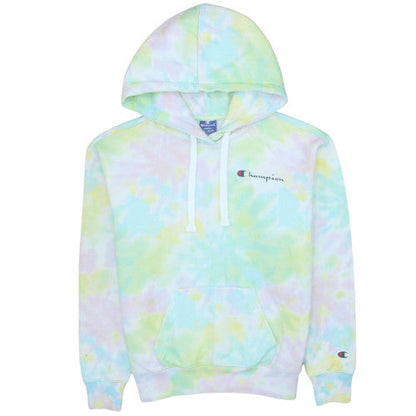 Womens UK Size S Champion Multicoloured Pullover Hoodie