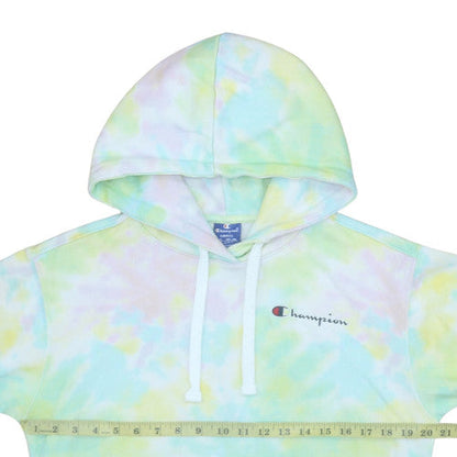 Womens UK Size S Champion Multicoloured Pullover Hoodie