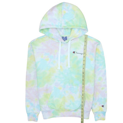 Womens UK Size S Champion Multicoloured Pullover Hoodie