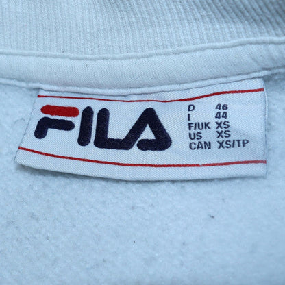 Mens UK Size XS FILA White Pullover Sweatshirt