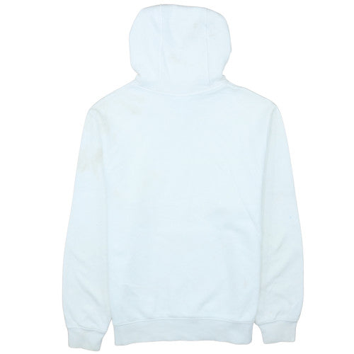 Mens UK Size S Nike White Pullover Hoodie